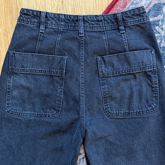 WE THE FREE High Rise Black Jeans Size 27 - Picture 7 of 12